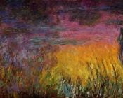 克劳德 莫奈 : Sunset-left half